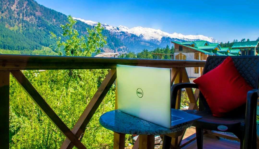 Hotel Apple Villa Manāli Dış mekan fotoğraf